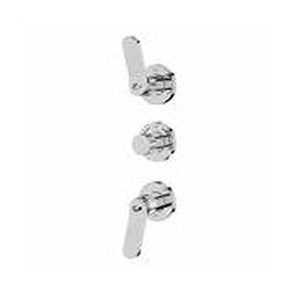 Industra 2-Outlet Concealed Shower Valve – Chrome