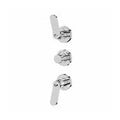 Industra 2-Outlet Concealed Shower Valve – Chrome