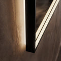 Kingsley Rectangular Mirror 60x80cm - Black