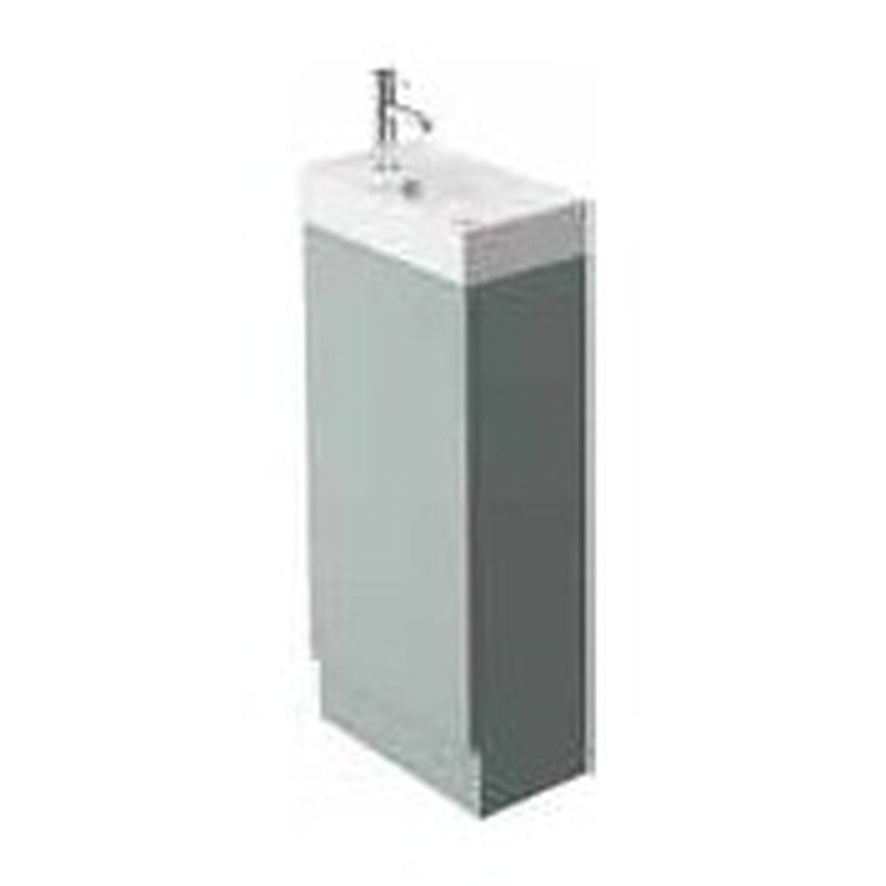 Kolora 400mm Floorstanding Vanity Unit & Basin, 1 Door
