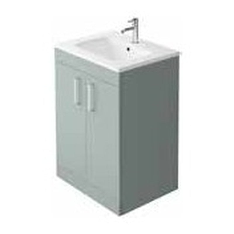 Kolora 600mm Floorstanding Vanity Unit & Basin, 2 Doors