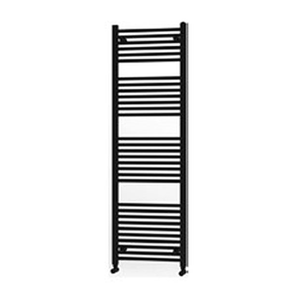Linea Heated Towel Rail – 1600mm high, Black