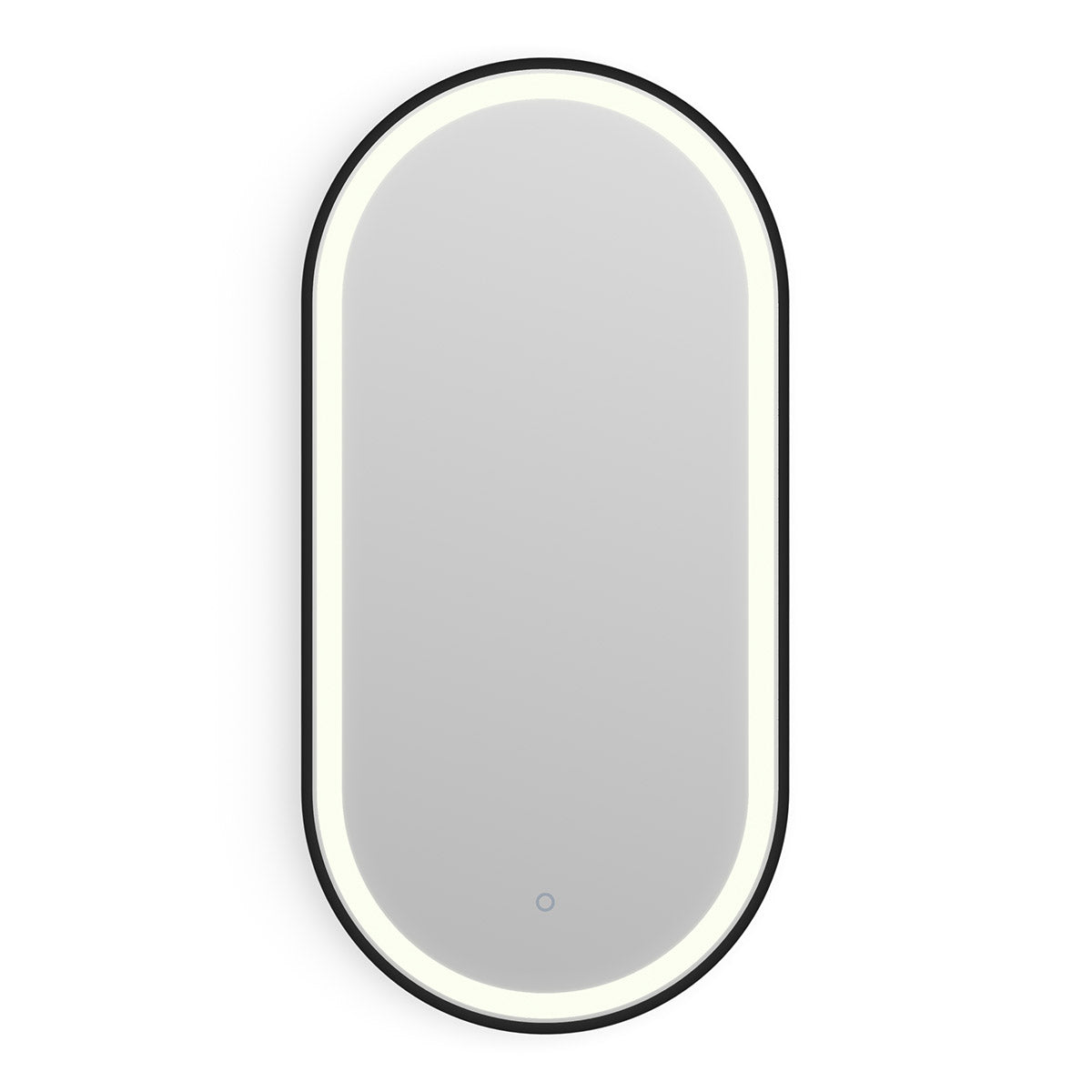 Lomax Light Capsule Mirror 40 Black - 40x80cm
