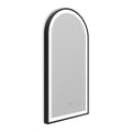 Lomax Light Arch Mirror 40 Black - 40x80cm