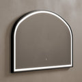 Lomax Light Overmantel Arch Black - 120x75cm