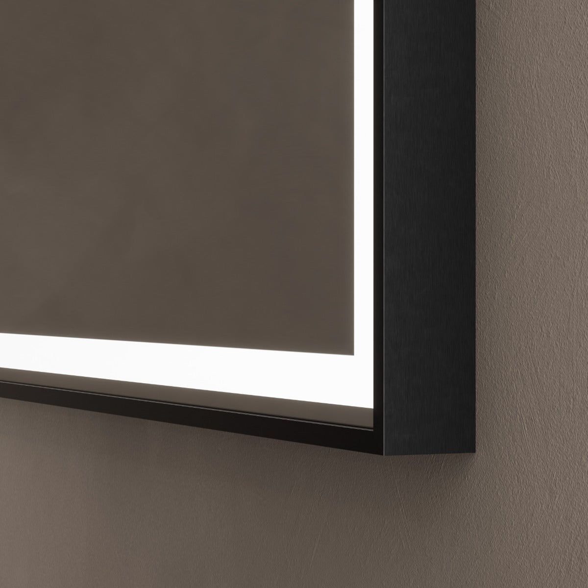 Lomax Light Overmantel Arch Black - 120x75cm