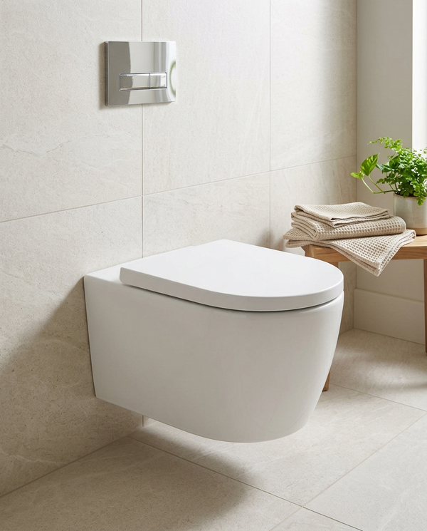 Lucca Round Wall Hung Toilet