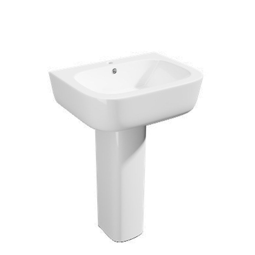 Lucca Square Basin & Pedestal