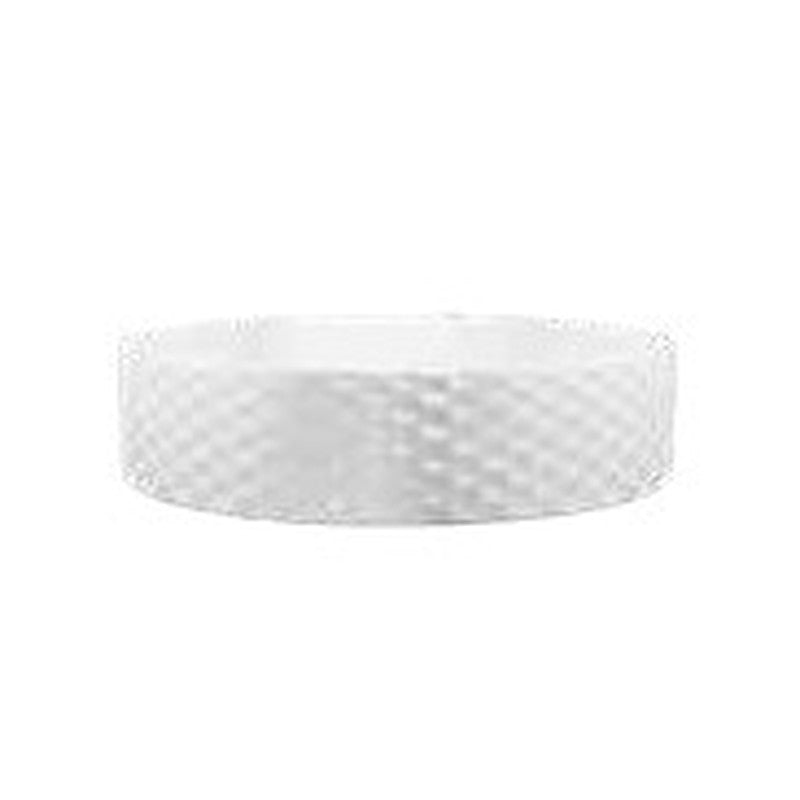 Lunar textured round sit-on basin