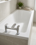 Lustra Bath Filler in a bright modern bathroom