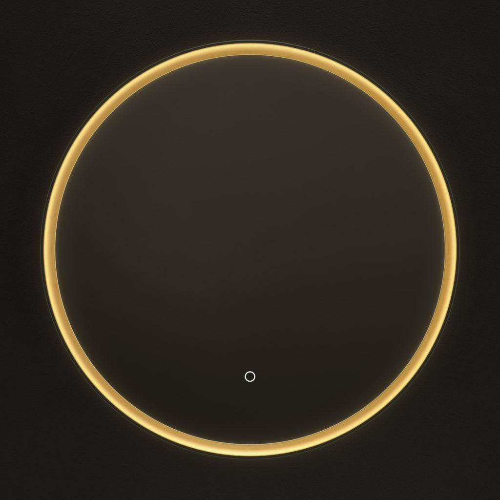 Luxor Mirror 80cm Gold/Black
