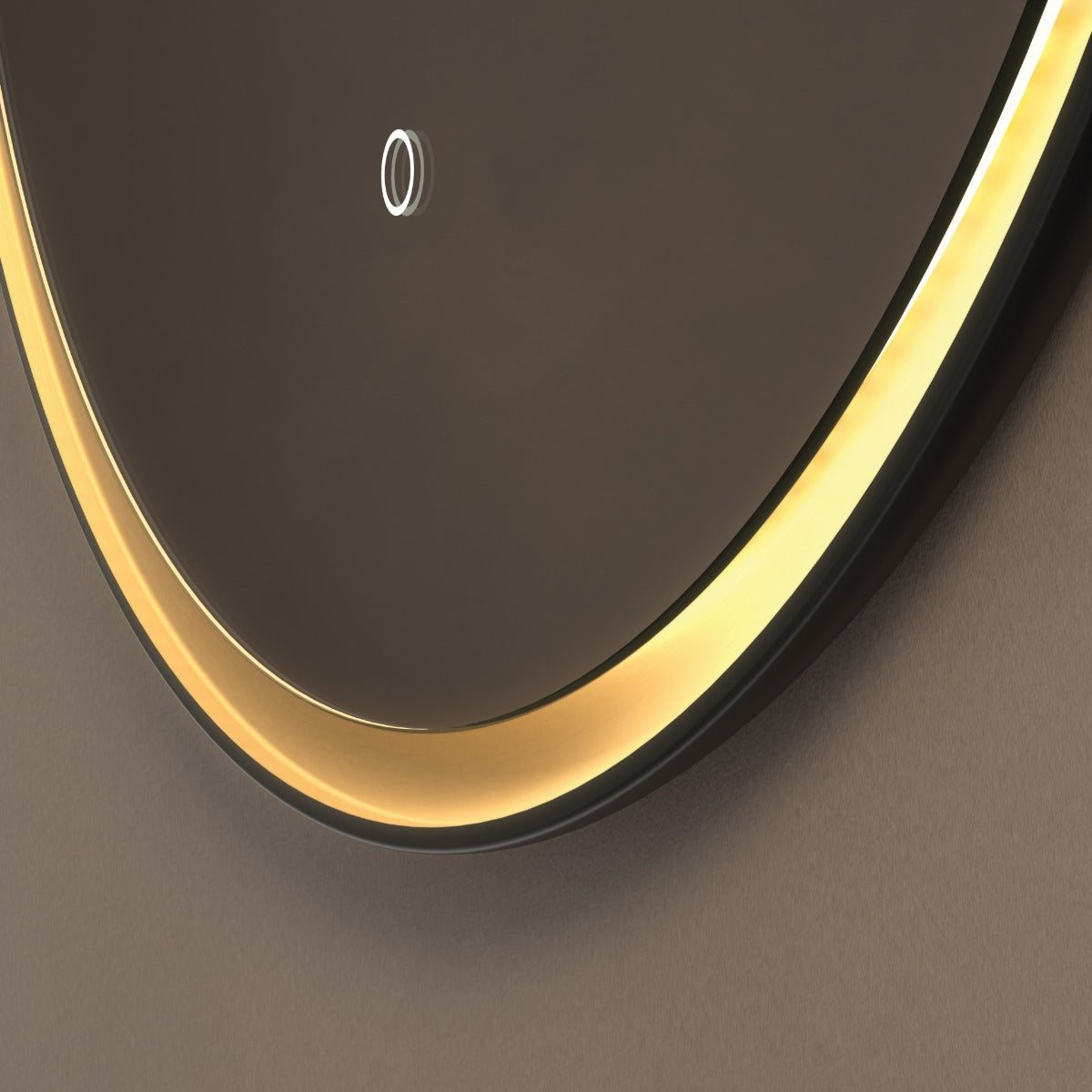 Luxor Mirror 80cm Gold/Black
