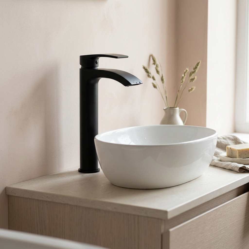 Porta Tall Basin Mixer Tap