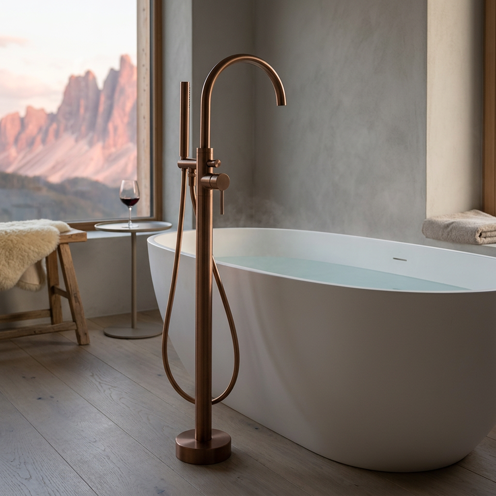 Synera Freestanding Bath Shower Mixer Tap