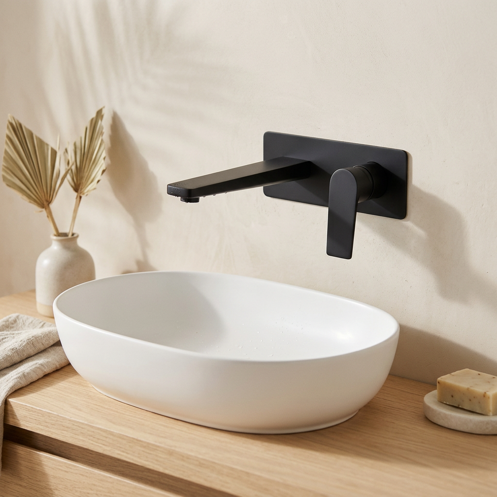 Synera Wall-Mounted Basin Mixer Tap
