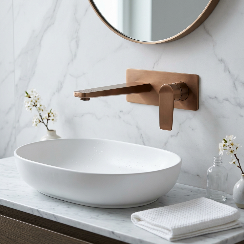 Synera Wall-Mounted Basin Mixer Tap