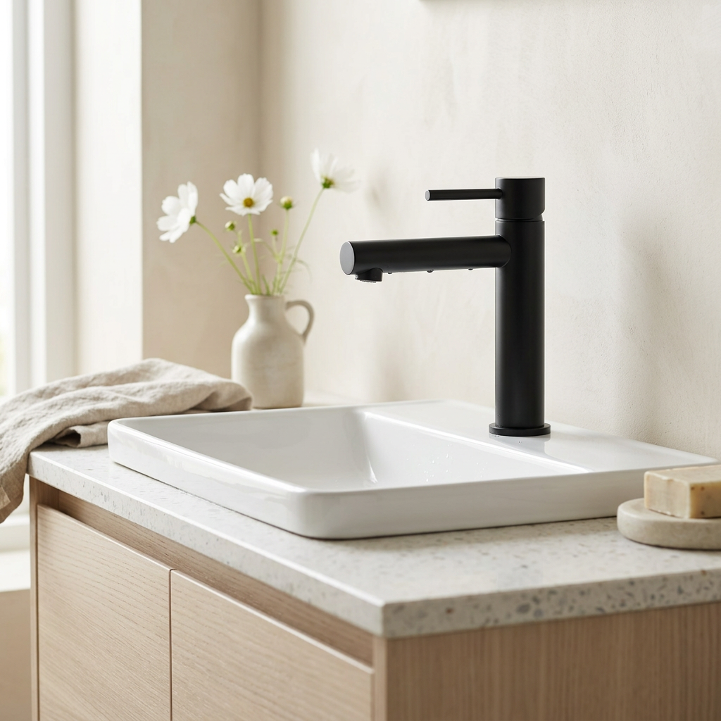 Sleeka Basin Mixer Tap
