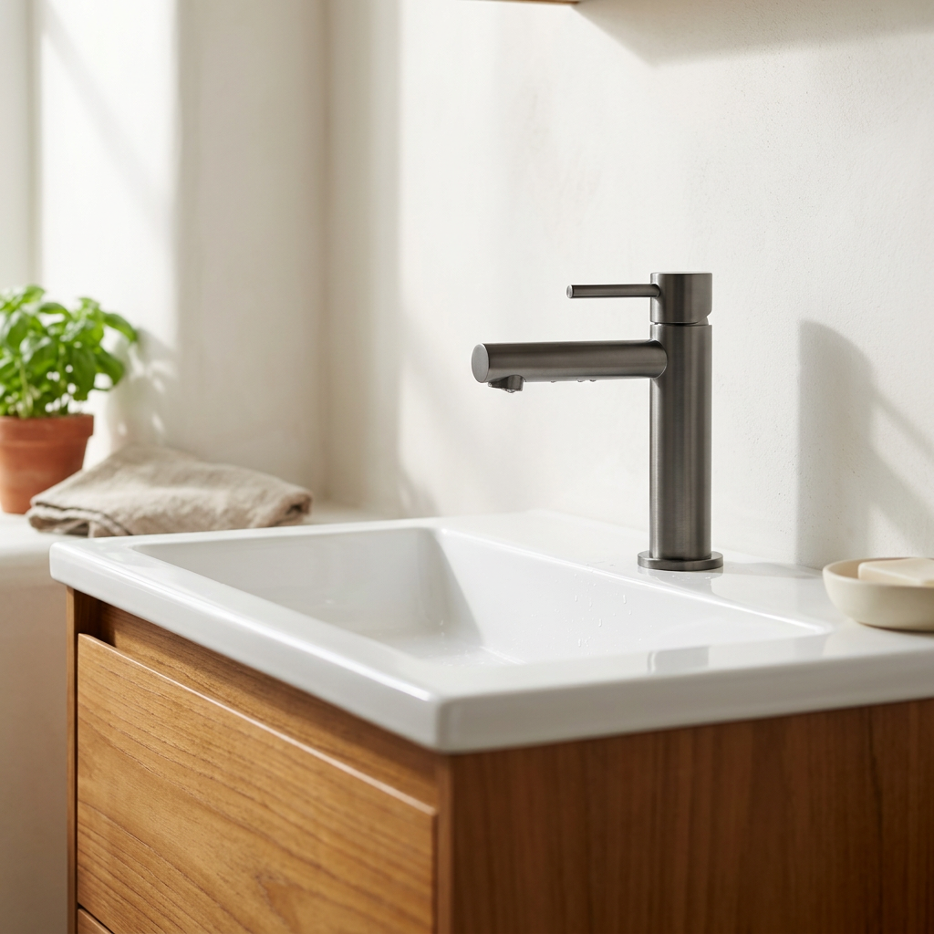 Sleeka Basin Mixer Tap