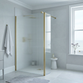 Modena 8 Fluted Glass Walk-In Shower Screen