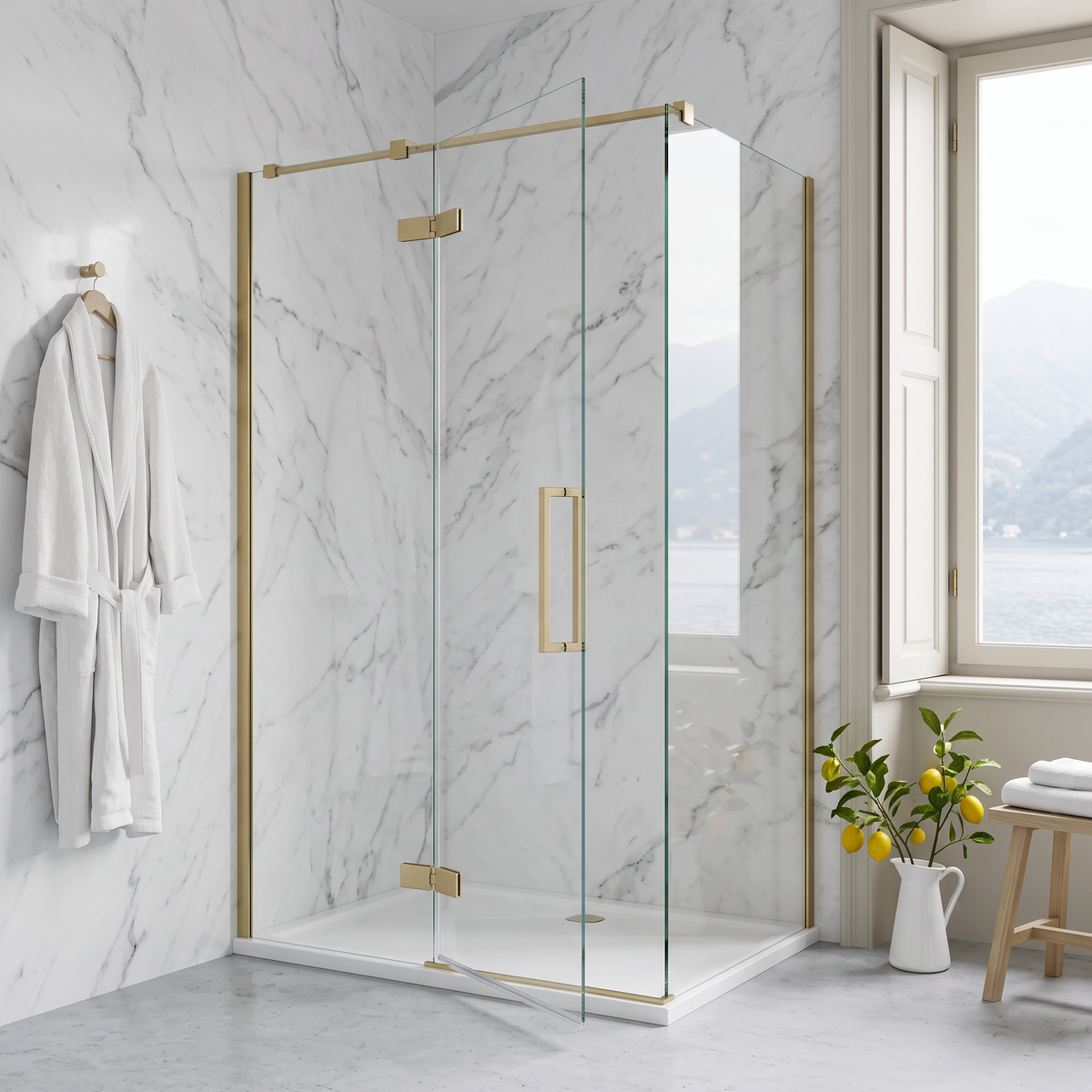 Vellora Hinged Shower Door