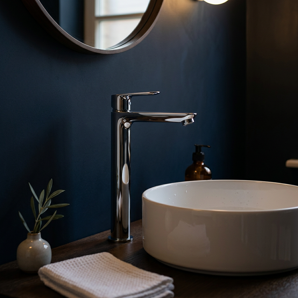 Etta Tall Basin Mixer Tap
