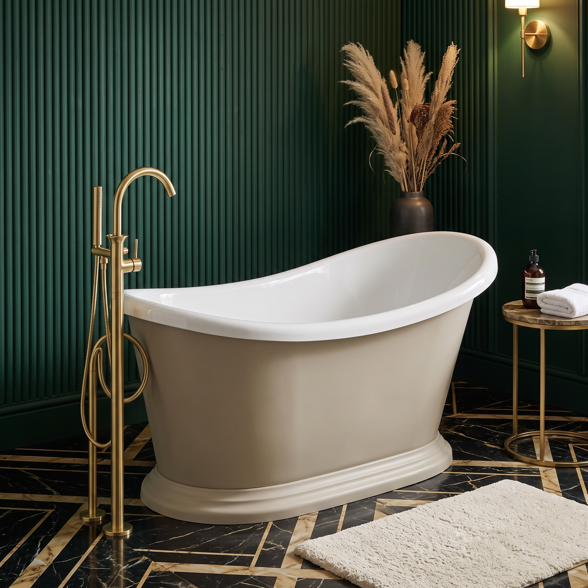 Jena Roll Top Slipper Bath 1350mm