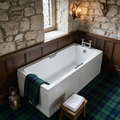 Carron Integra Twin Grip Single Ended Bath with Whirlpool