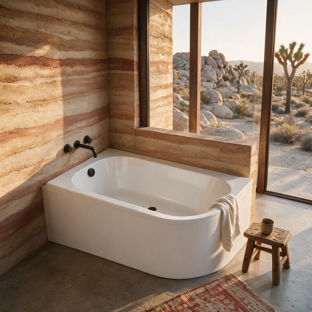Structa Curved Bath