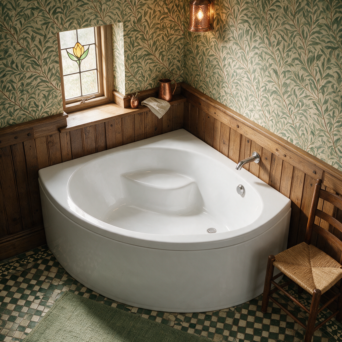 Carron Tranquility 1300mm Corner Bath