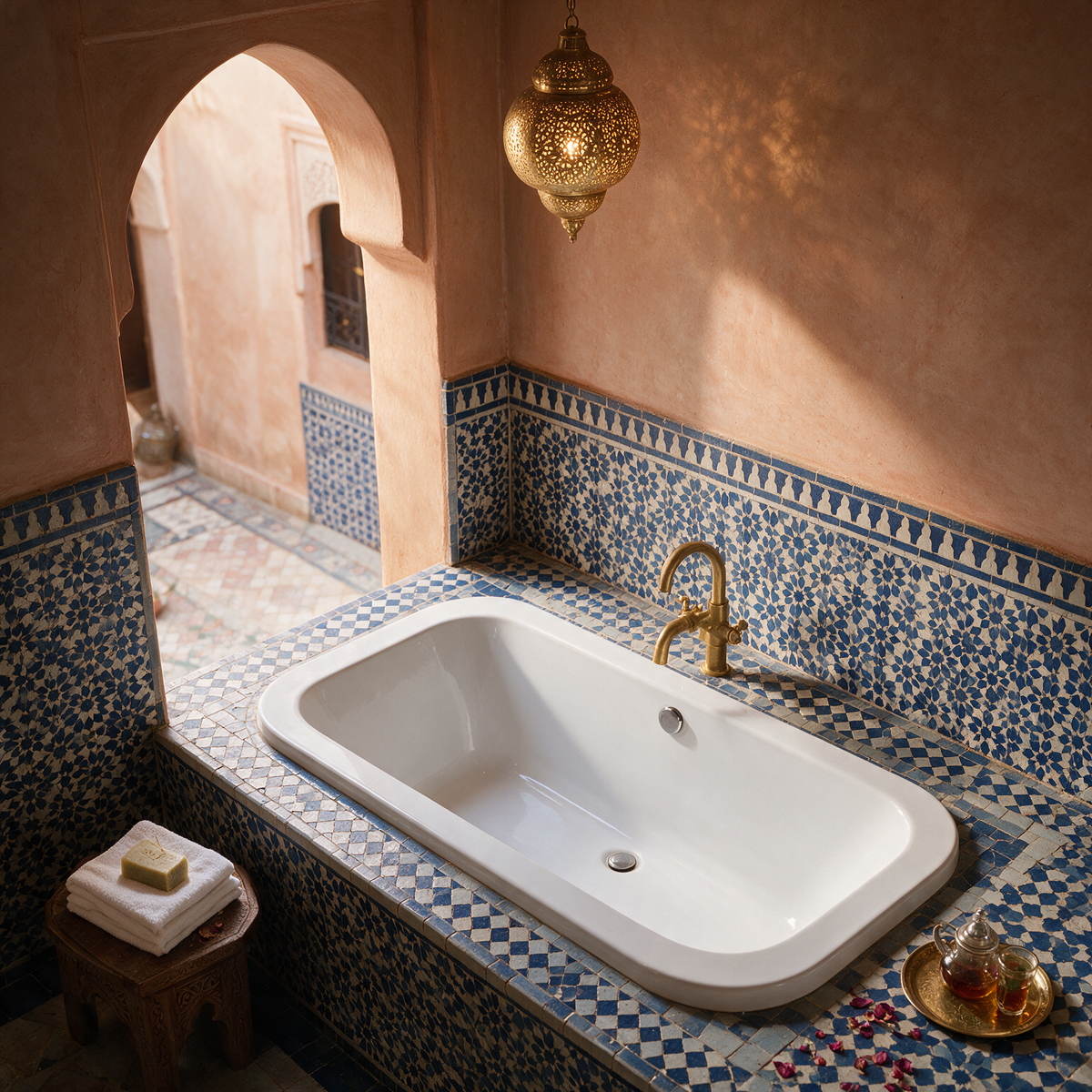 Carron Halcyon Square & Oval Inset Bath
