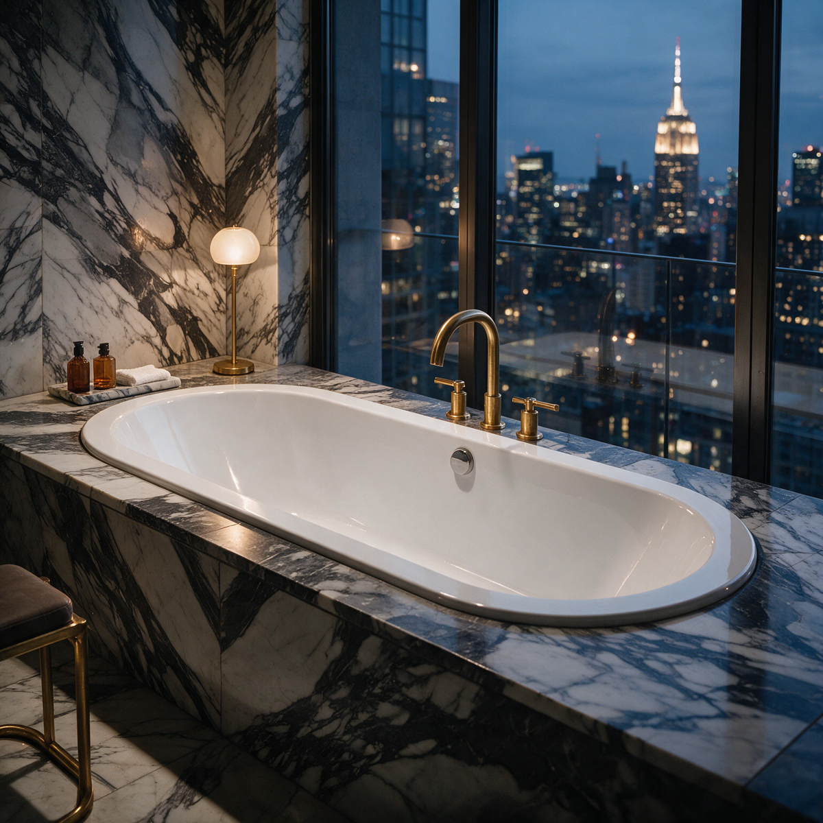 Carron Halcyon Square & Oval Inset Bath