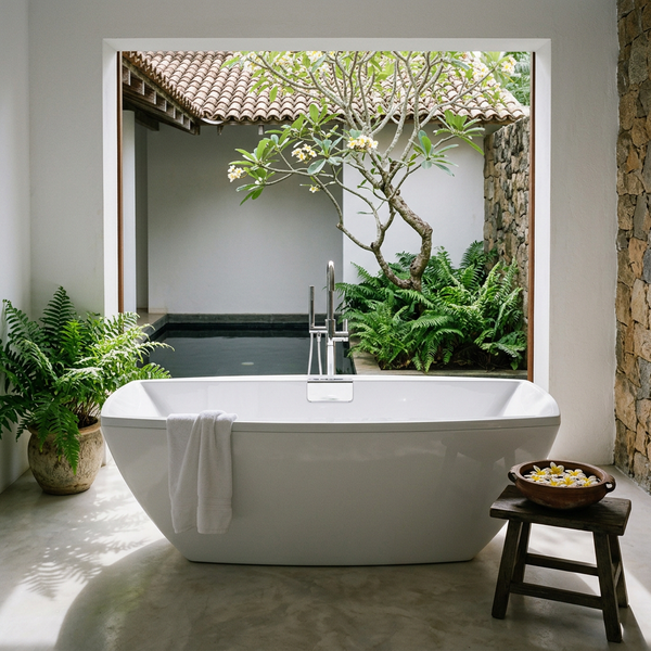 Carron Celsius Freestanding Bath with Whirlpool