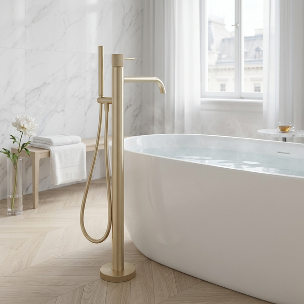 Grova Freestanding Bath Shower Mixer Tap