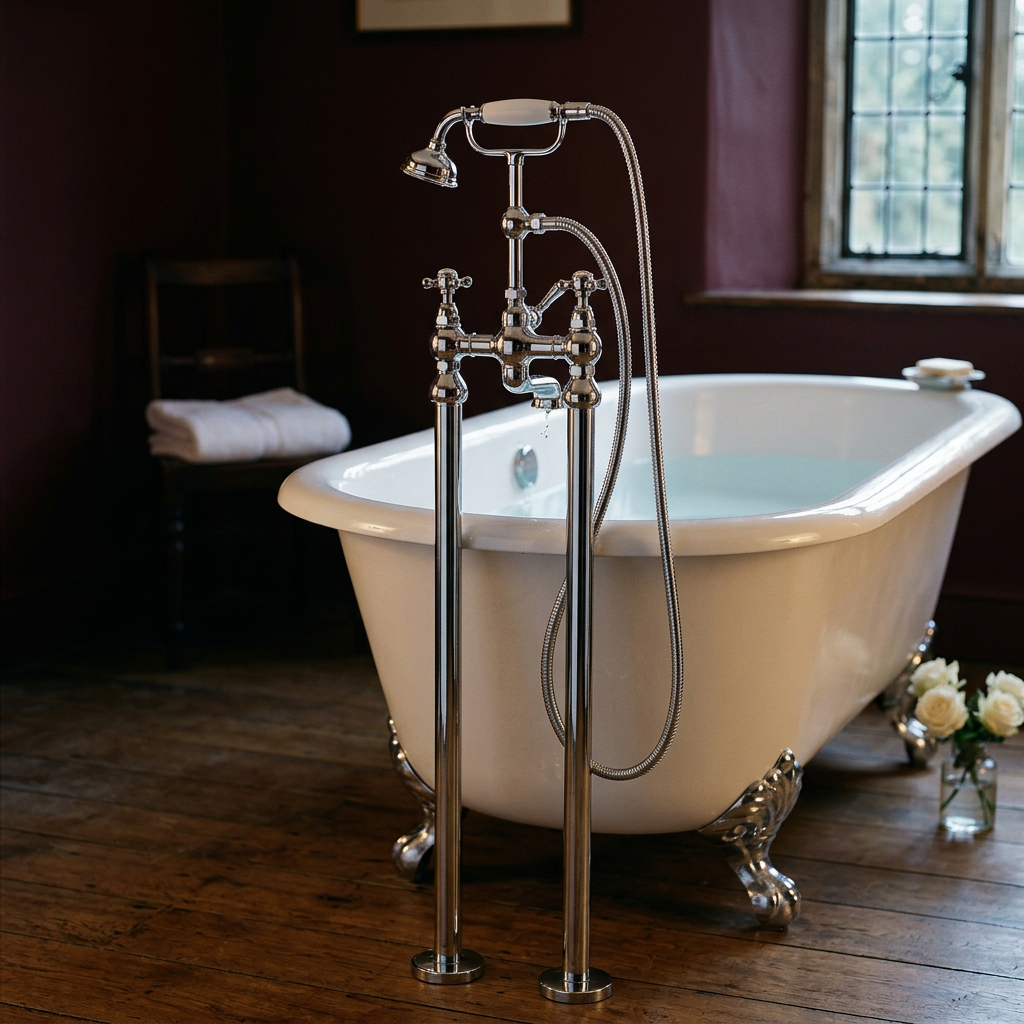 Balmore Freestanding Bath Shower Mixer Tap