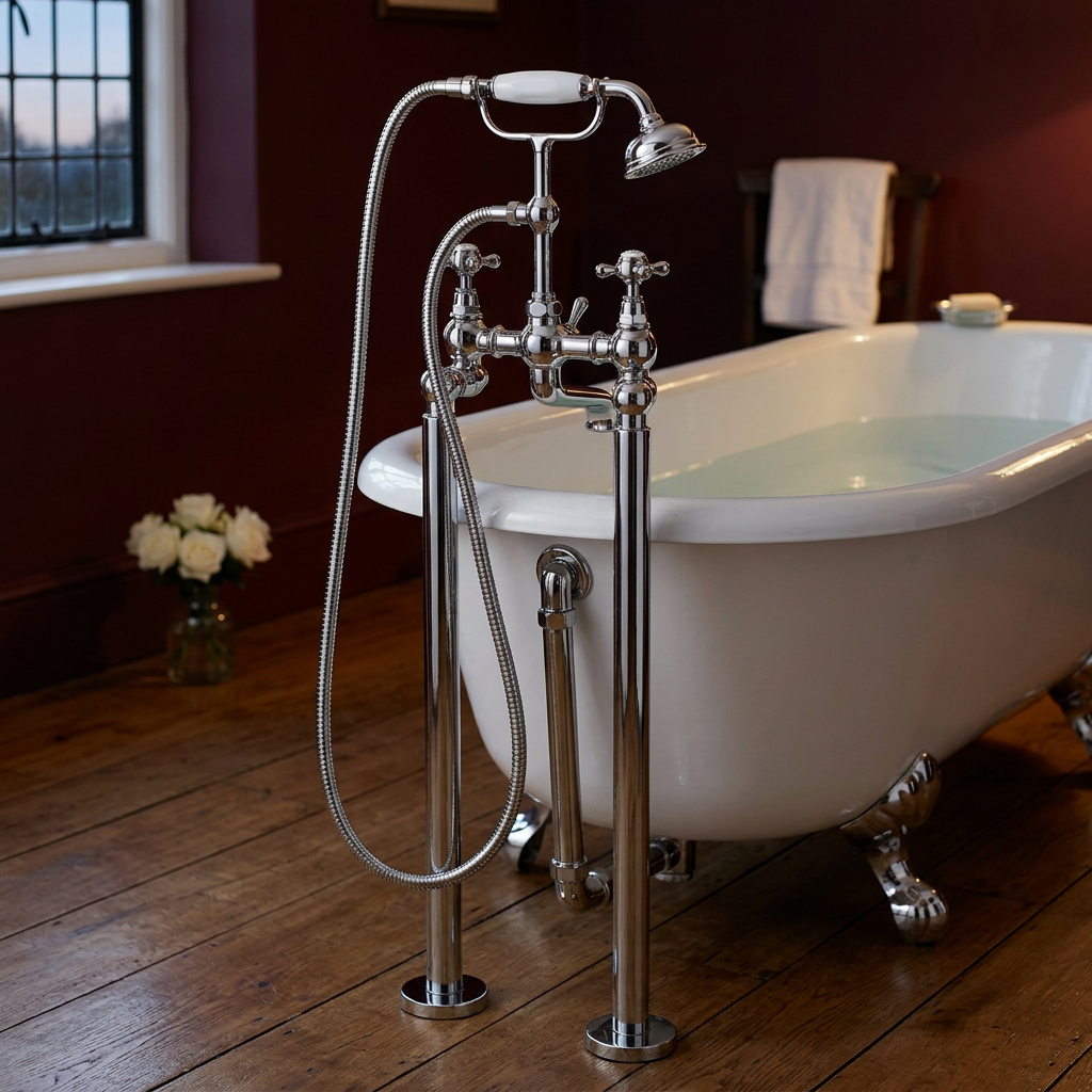 Balmore Freestanding Bath Shower Mixer Tap