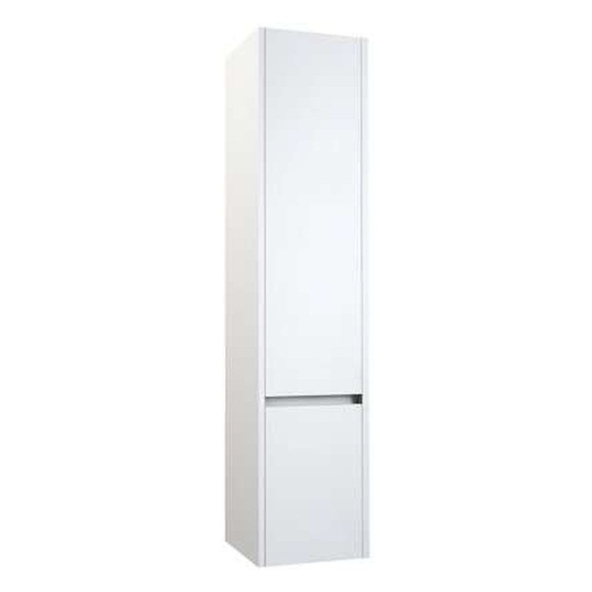 Mayfair Wall Mounted Tall Unit – White gloss