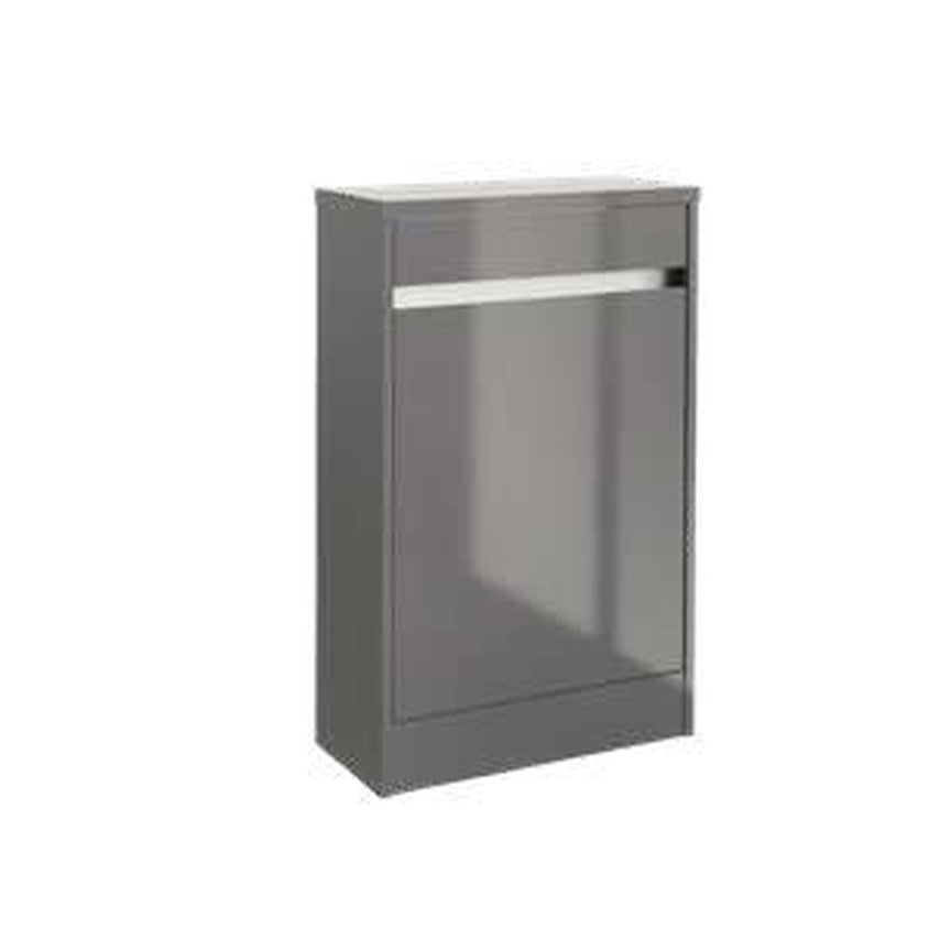 Mayfair WC Unit – Storm grey gloss