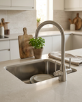 Mila Kitchen Mixer Tap in a bright modern kitchen