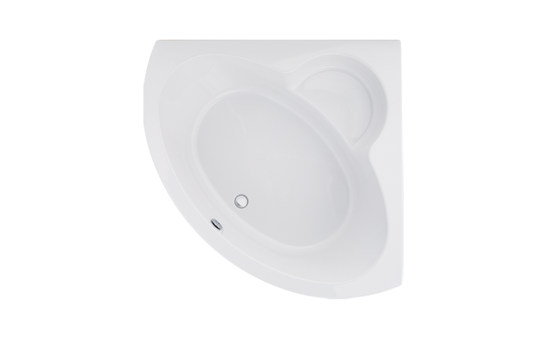 Carron Monarch Corner Bath, plan view