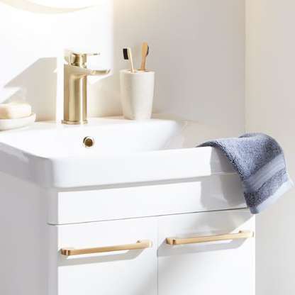 Opus Furniture Handles in a bathroom setting