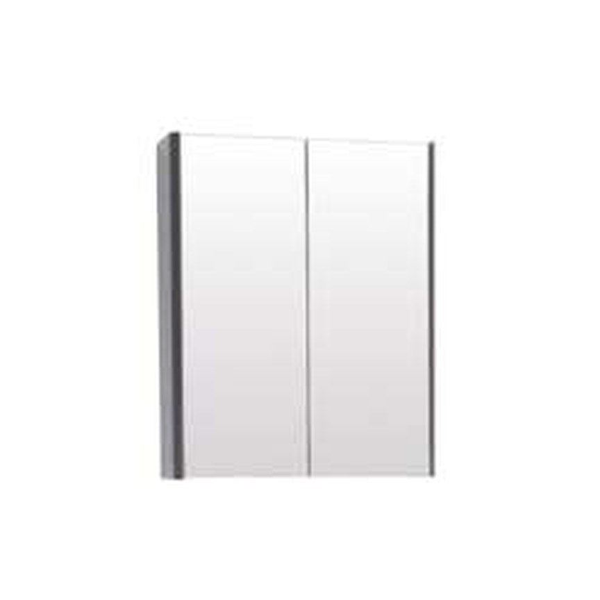 Opus Mirror Cabinet – Matt cool grey