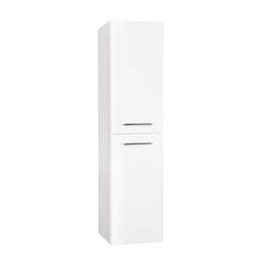 Opus Wall Mounted Side Unit – White gloss