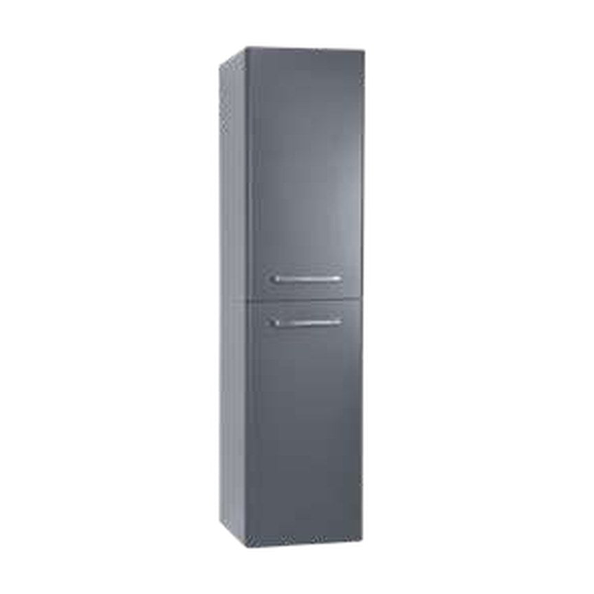 Opus Wall Mounted Side Unit – Matt cool grey