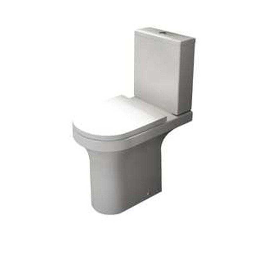Oriel Round Back to Wall Toilet
