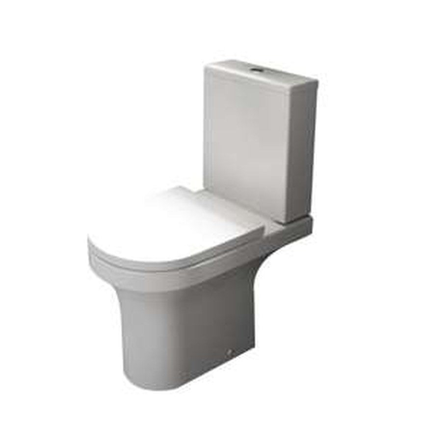 Oriel Round Close Coupled Toilet