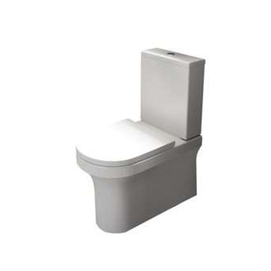 Oriel Round Close Coupled Toilet