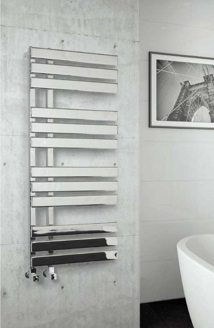 Orwell Designer Towel Rail, Chrome