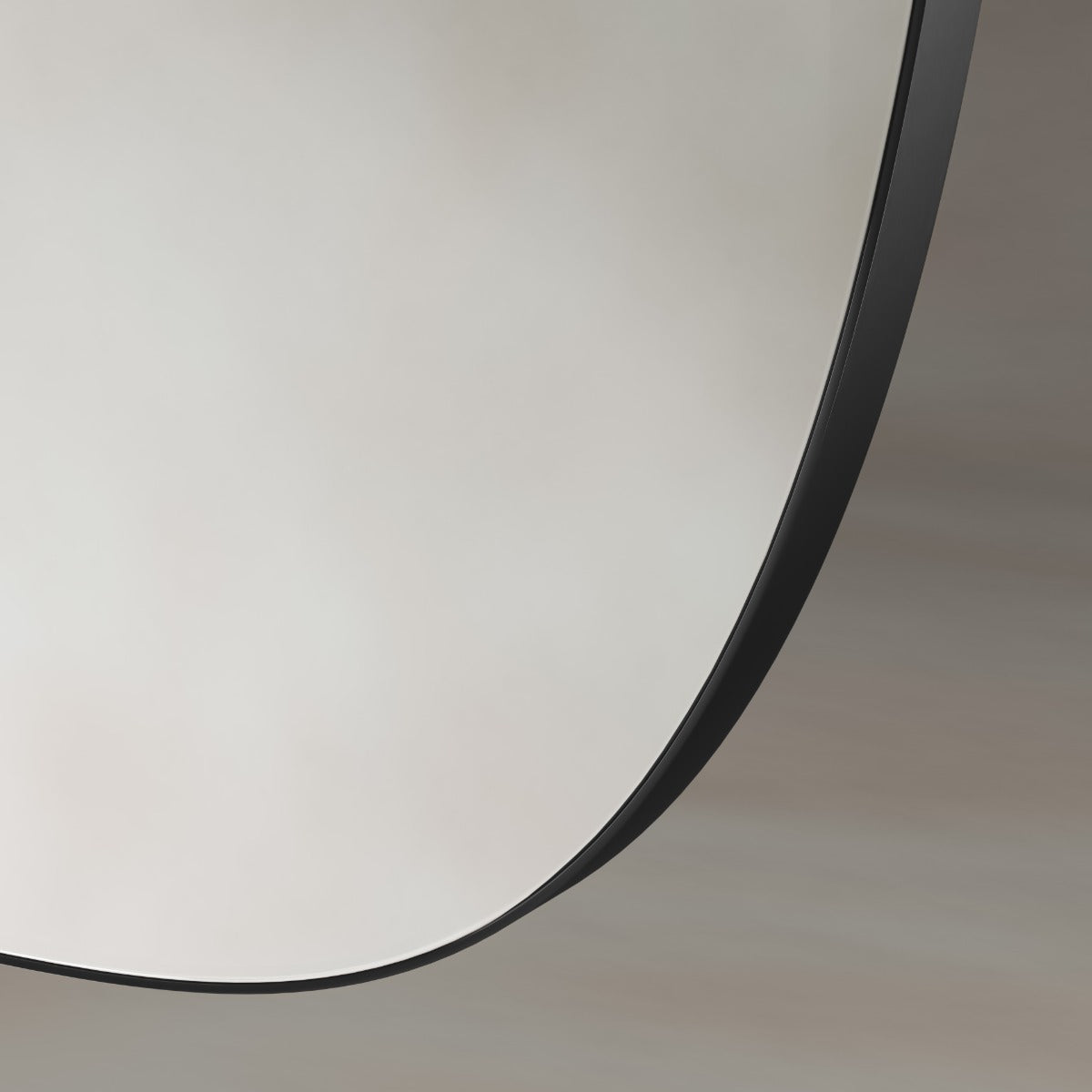 Oslo Barrel Mirror 45x80cm - Black