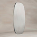 Oslo Barrel Mirror 45x80cm - Brushed Nickel