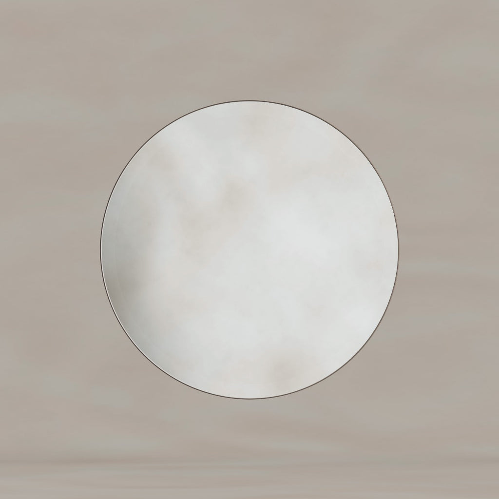 Oslo Round Mirror 60cm Brushed Bronze